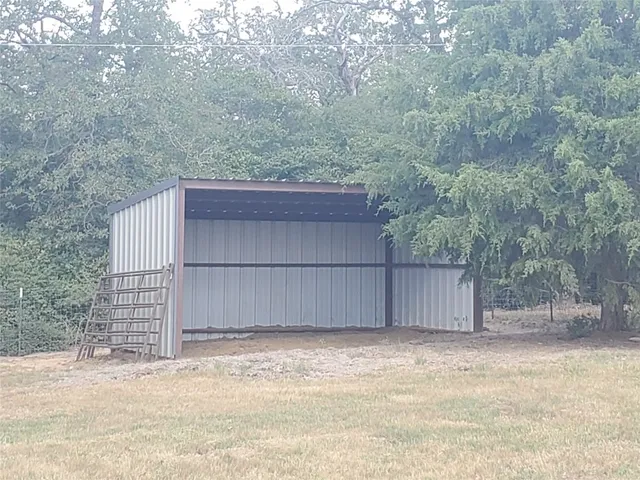 a house with a outdoor space
