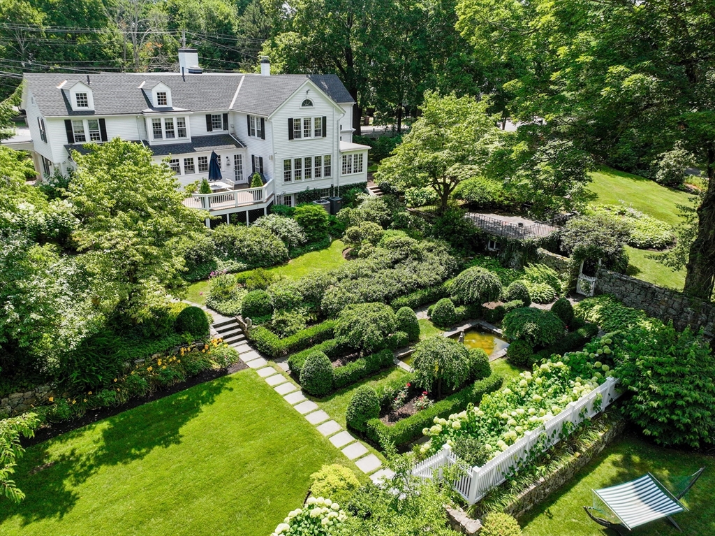 883 High Street Dedham, MA 02026 - Photo 25 of 42 an aerial view of multiple house