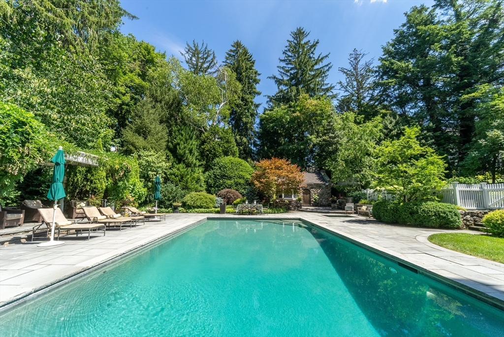 883 High Street Dedham, MA 02026 - Photo 39 of 42 a view of a swimming pool and lounge chair