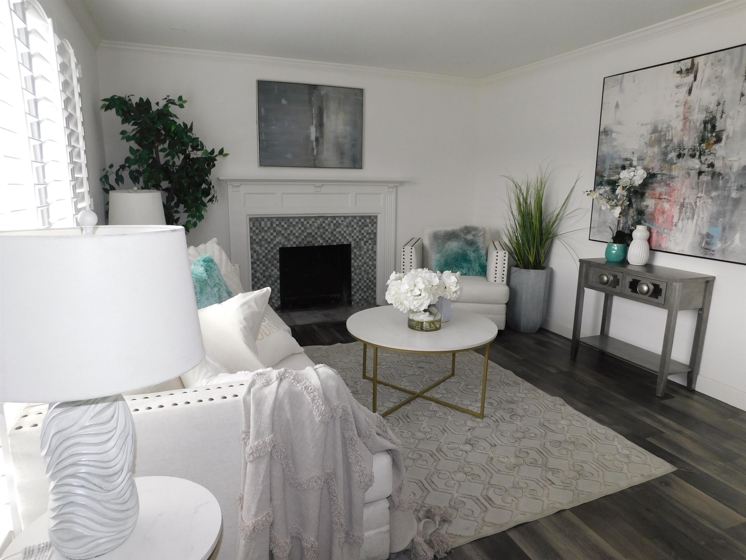 15018 Edgemoor Street San Leandro, CA 94579 - Photo 3 of 13 a living room with furniture and a fireplace
