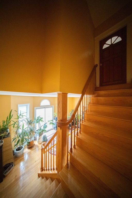 208 Rawson Road, Unit 3 Brookline, MA 02445 - Photo 29 of 33 a view of entryway and hall with wooden floor