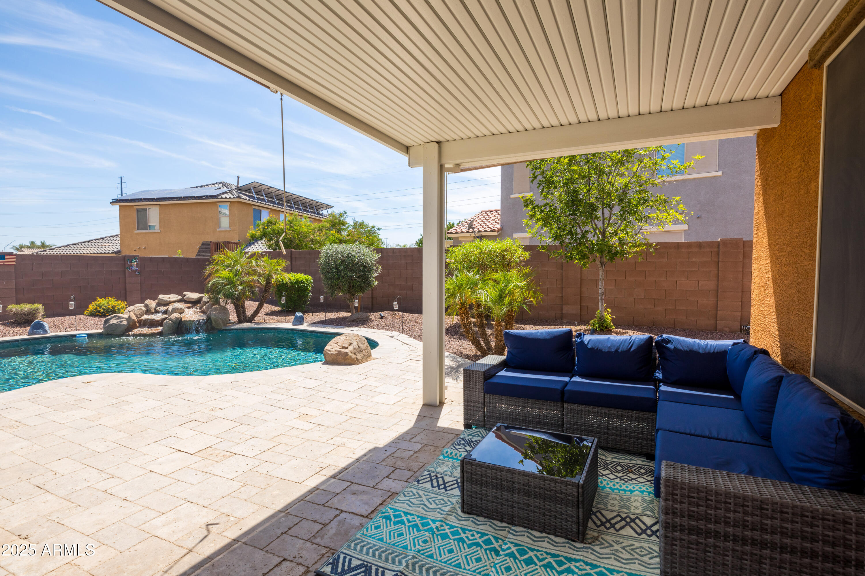 18649 West Williams Street Goodyear, AZ 85338 - Photo 28 of 42 a building outdoor space with patio furniture