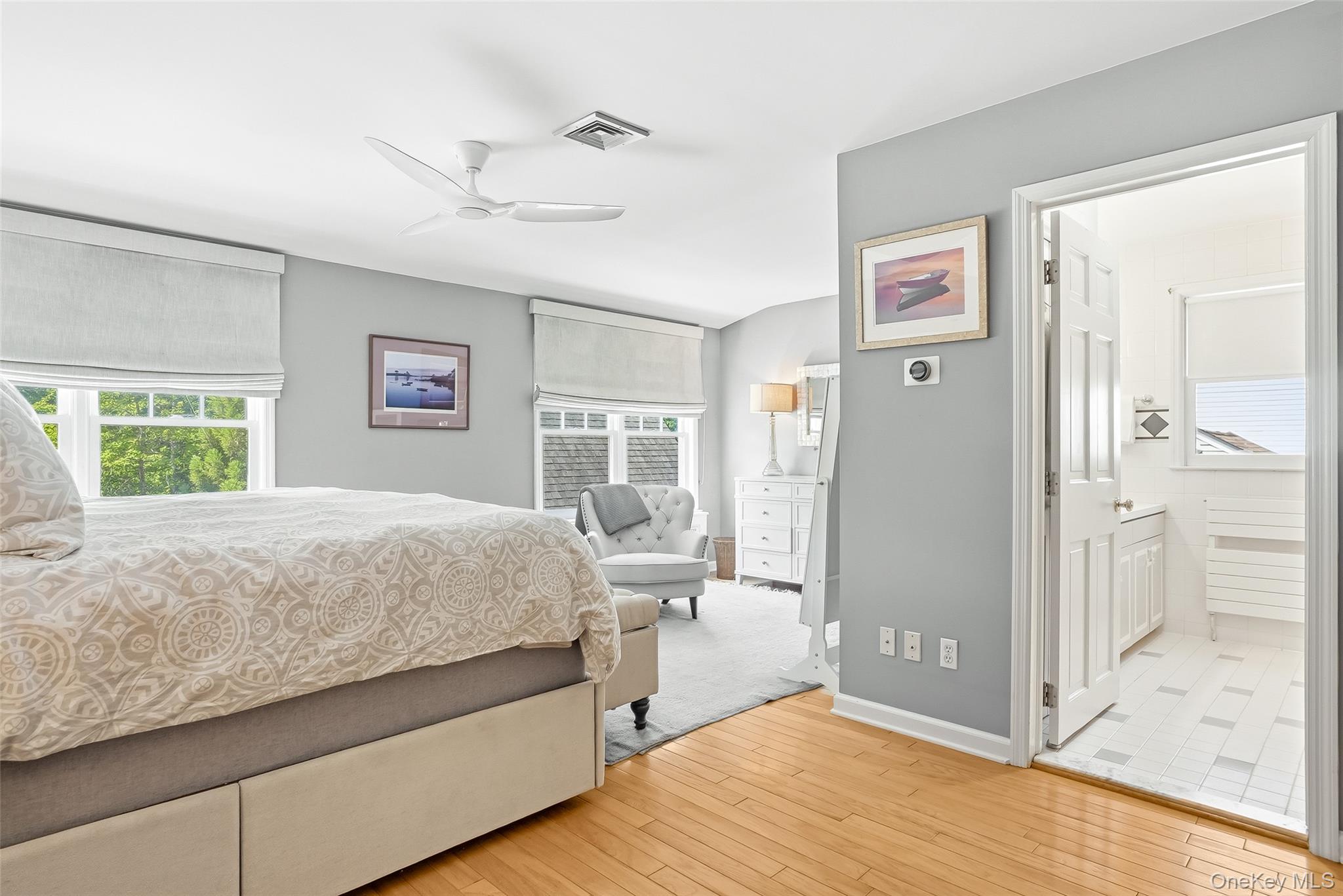 5 Mayfield Street Rye, NY 10580 - Photo 18 of 35 Primary suite includes bedroom with separate sitting alcove, ensuite bath, walk in closet