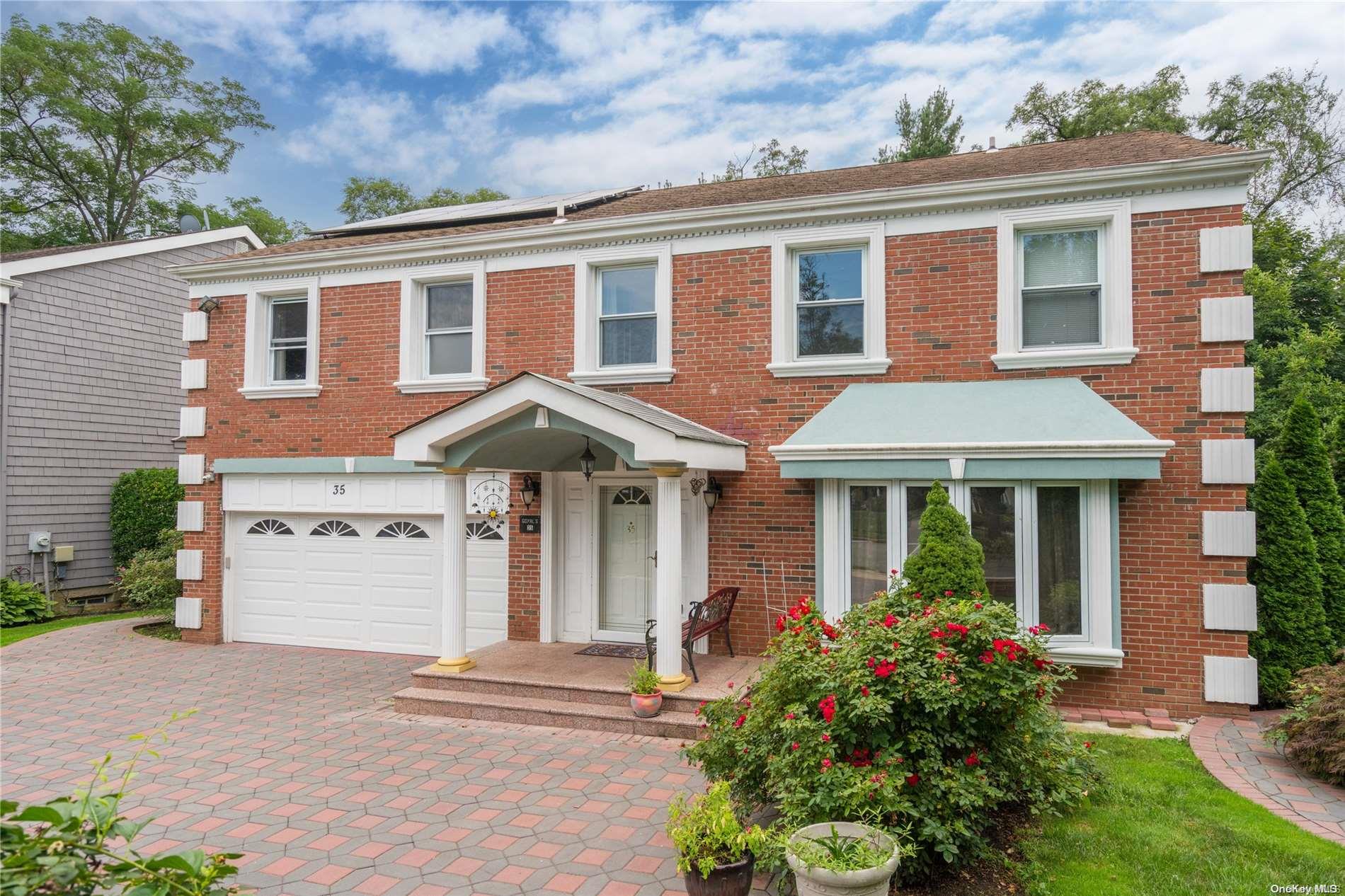 Front with Cambridge pavers