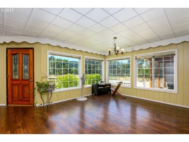 a room with natural light