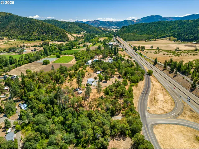a view of a lot of trees and houses