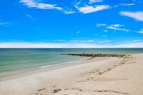 a view of ocean and beach