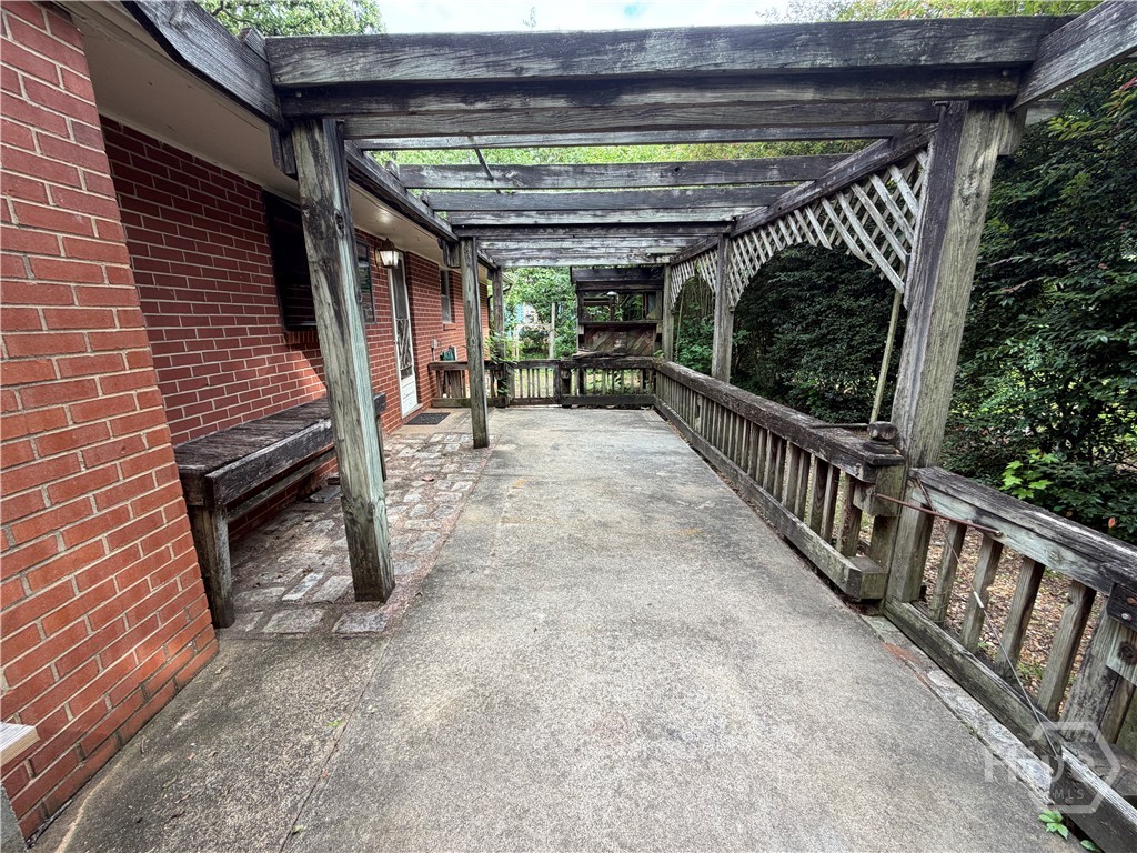 1054 College Station Road Athens, GA 30605 - Photo 16 of 16 Back Patio for grilling, gatherings, relaxing, etc.