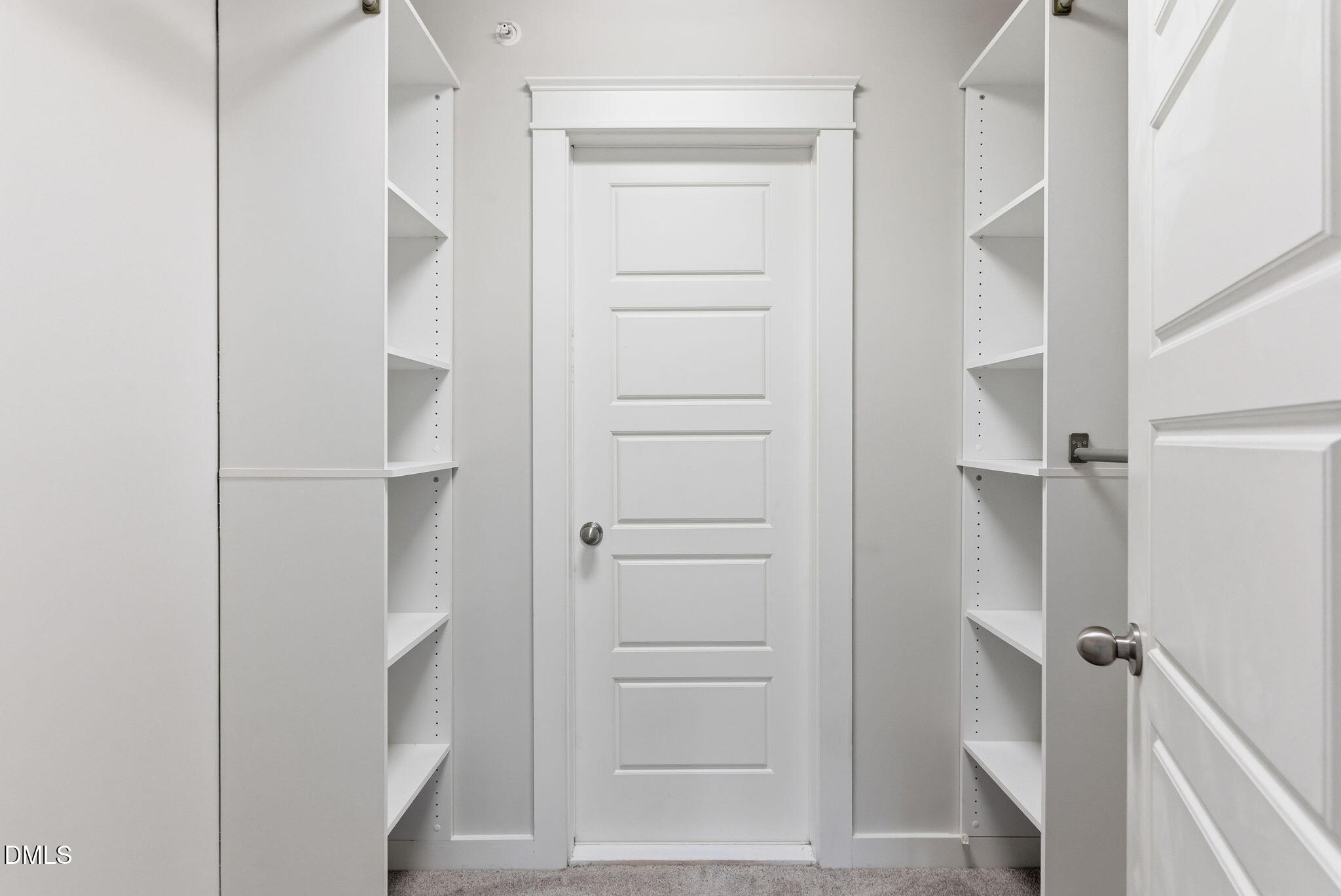 6237 Pesta Court Raleigh, NC 27612 - Photo 30 of 45 Primary Closet (Attic Access 3rd floor)