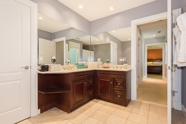 82 Middle Street Lexington, MA 02421 - Photo 15 of 27 a bathroom with a sink vanity and a mirror