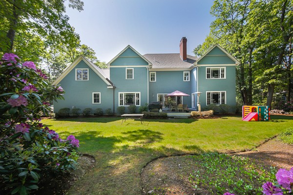82 Middle Street Lexington, MA 02421 - Photo 27 of 27 a front view of house with yard and green space