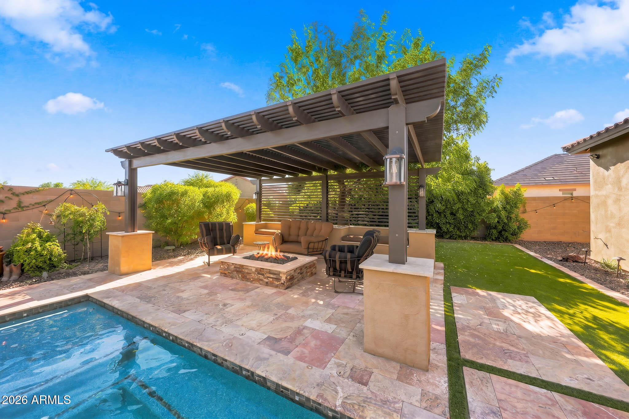 19277 Walnut Road Queen Creek, AZ 85142 - Photo 38 of 50 Firepit