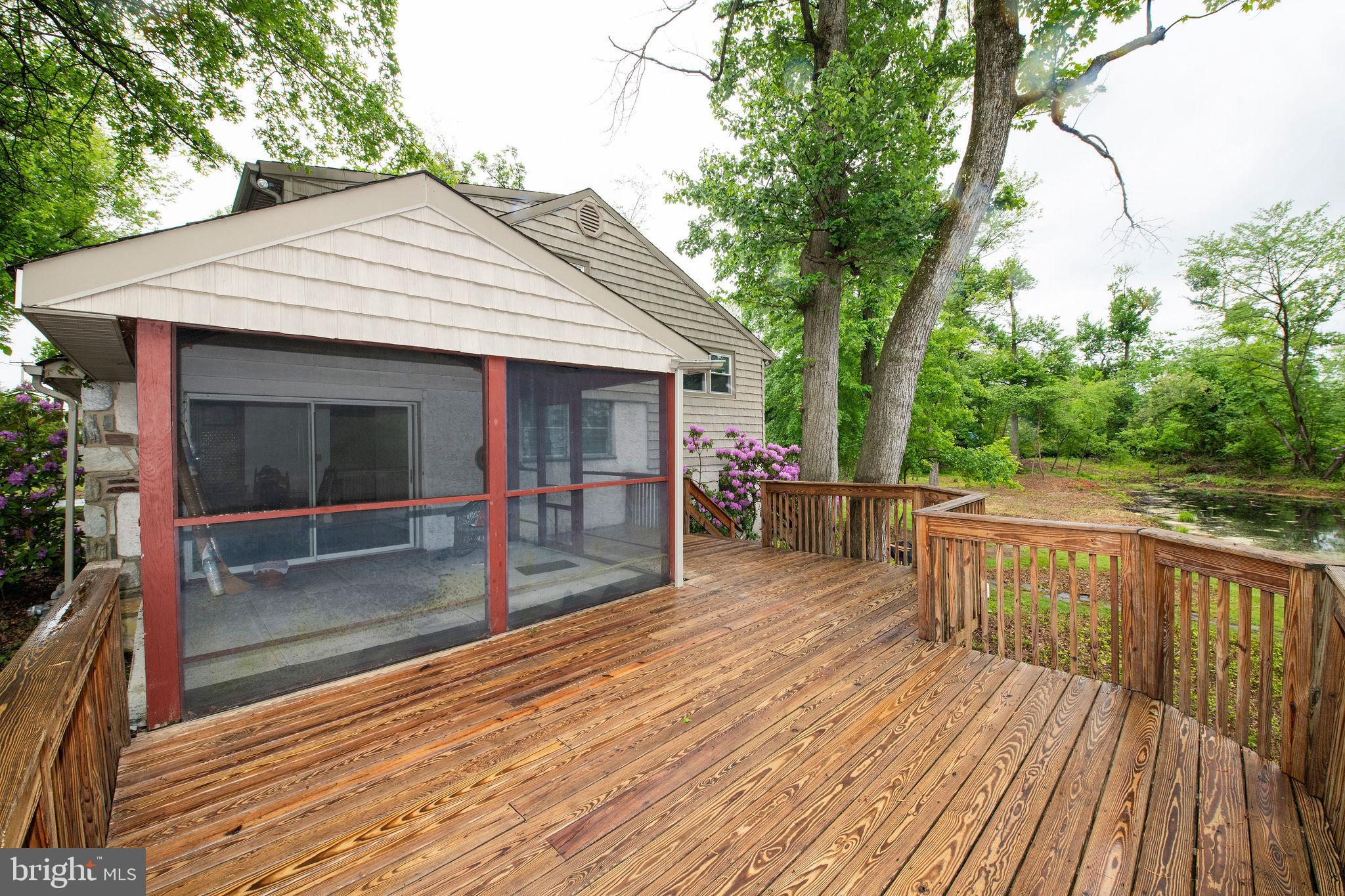 927 Herman Road Horsham, PA 19044 - Photo 13 of 50 deck overlooking backyard