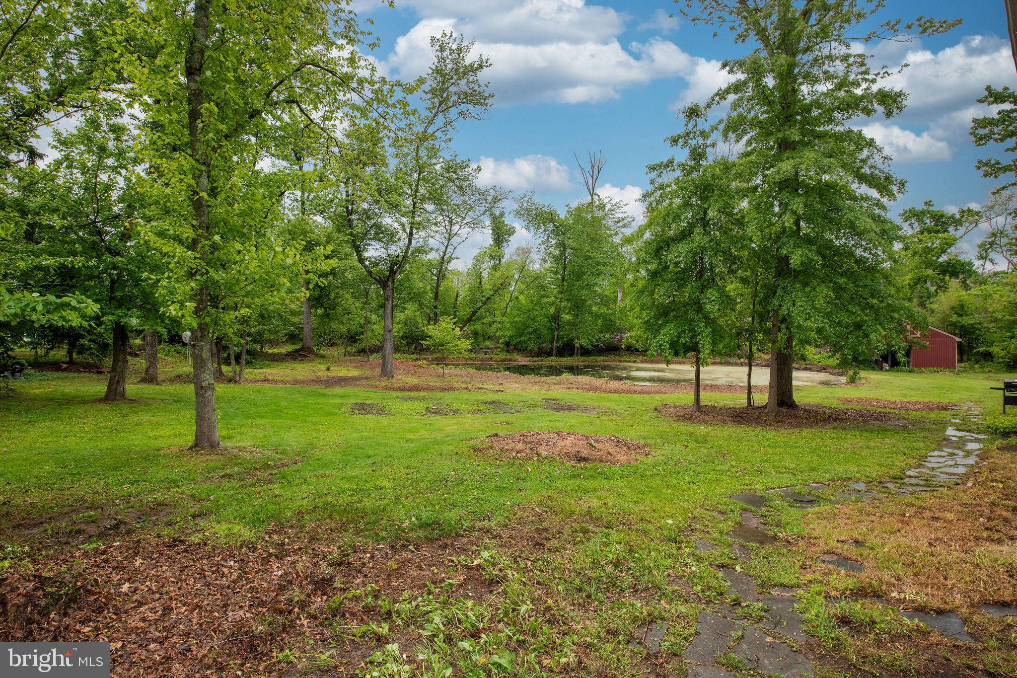 927 Herman Road Horsham, PA 19044 - Photo 9 of 50 Back yard, pond in the distance