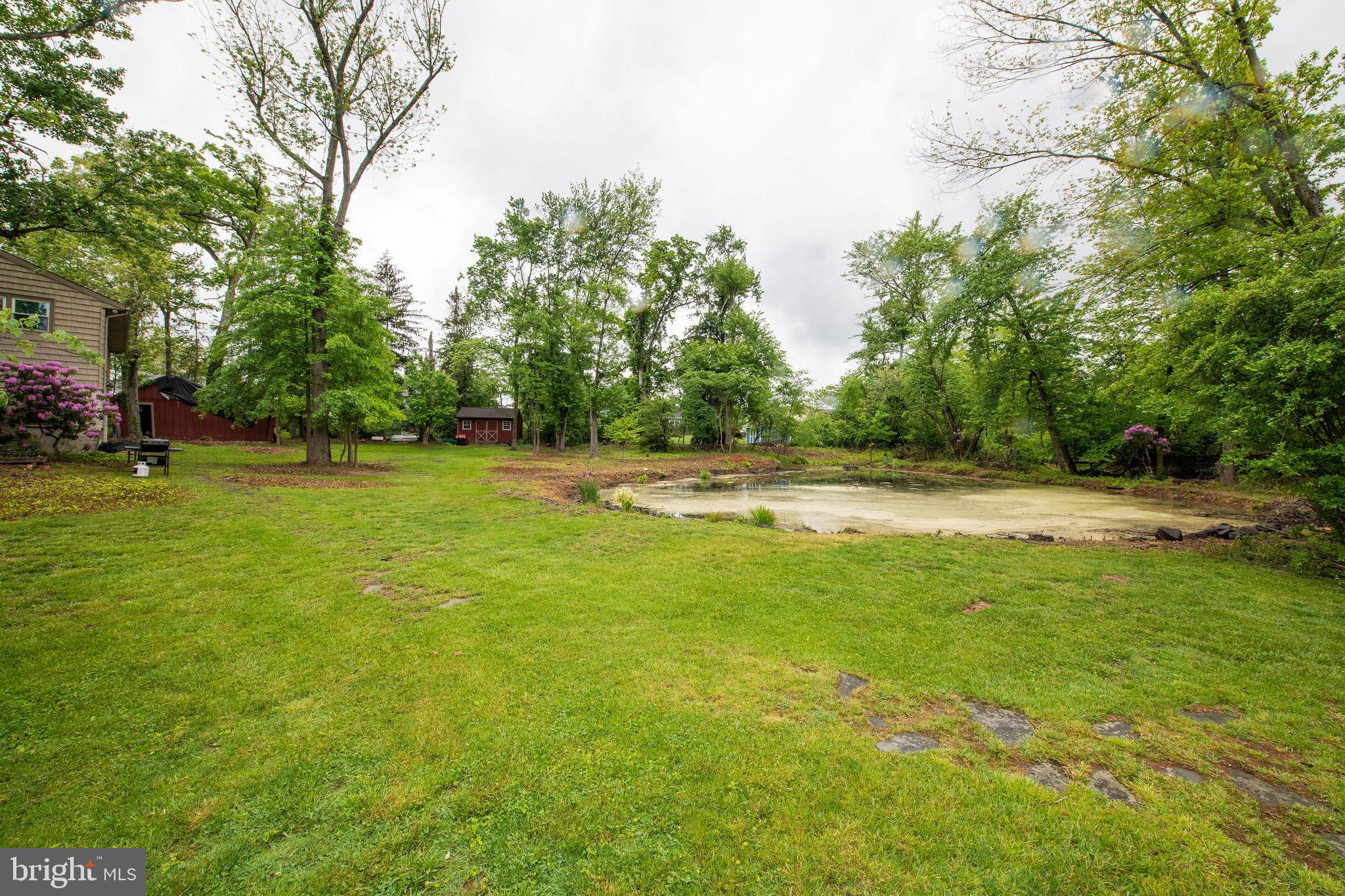 927 Herman Road Horsham, PA 19044 - Photo 10 of 50 Back yard pond