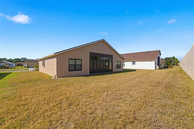 a house with a outdoor space