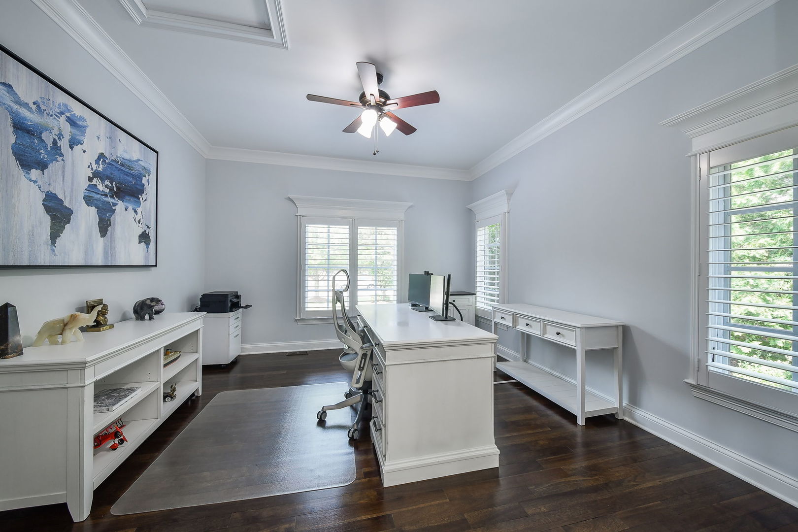 3N943 Walt Whitman Road St. Charles, IL 60175 - Photo 17 of 44 a view of a dining room with furniture window and wooden floor