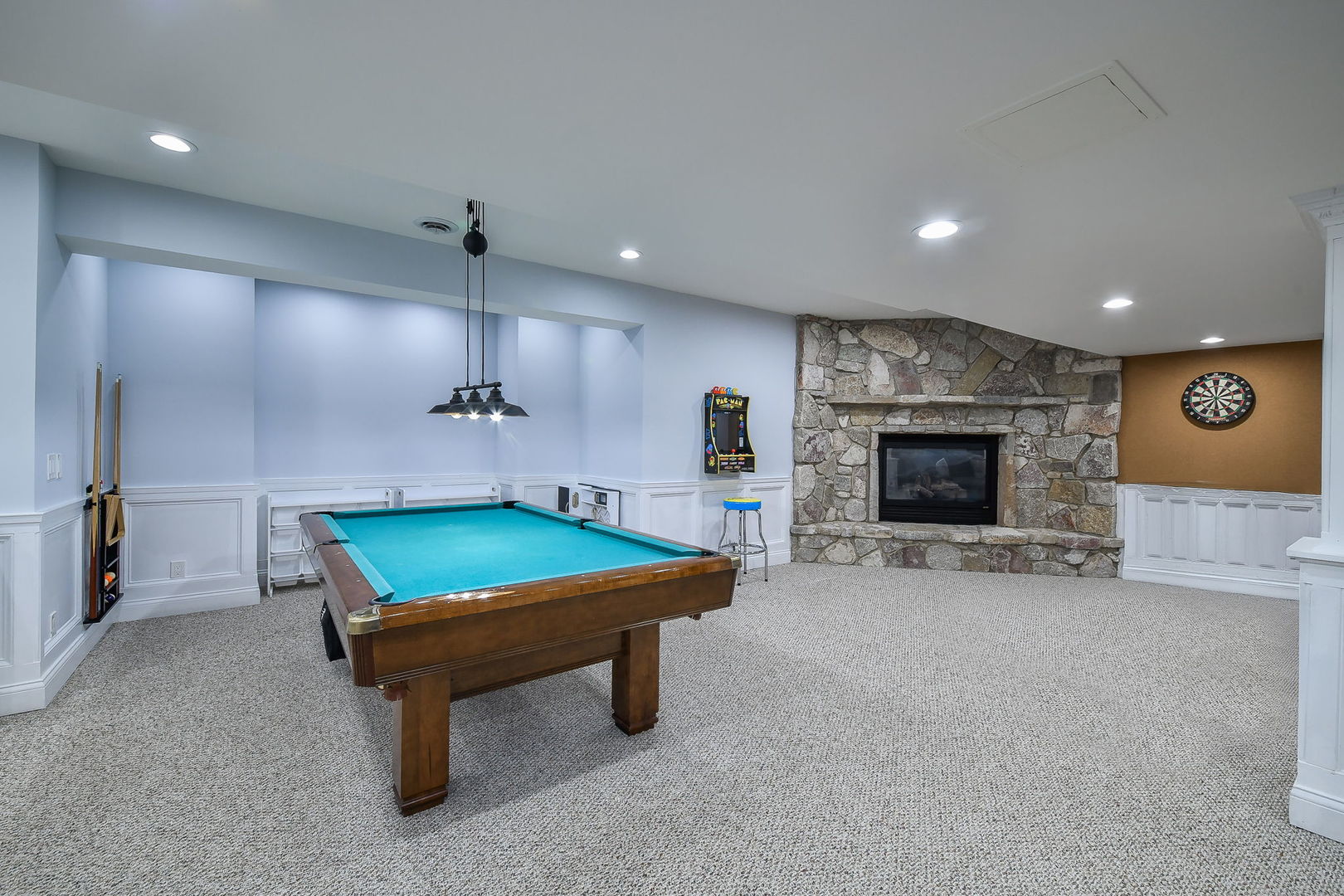 3N943 Walt Whitman Road St. Charles, IL 60175 - Photo 36 of 44 a room with pool table and pool table