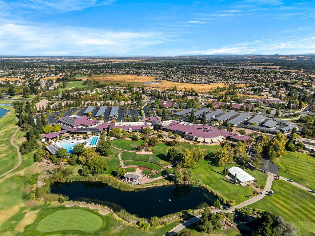 856 Mossy Ridge Lane Lincoln, CA 95648 - Photo 41 of 44 an aerial view of residential houses with outdoor space