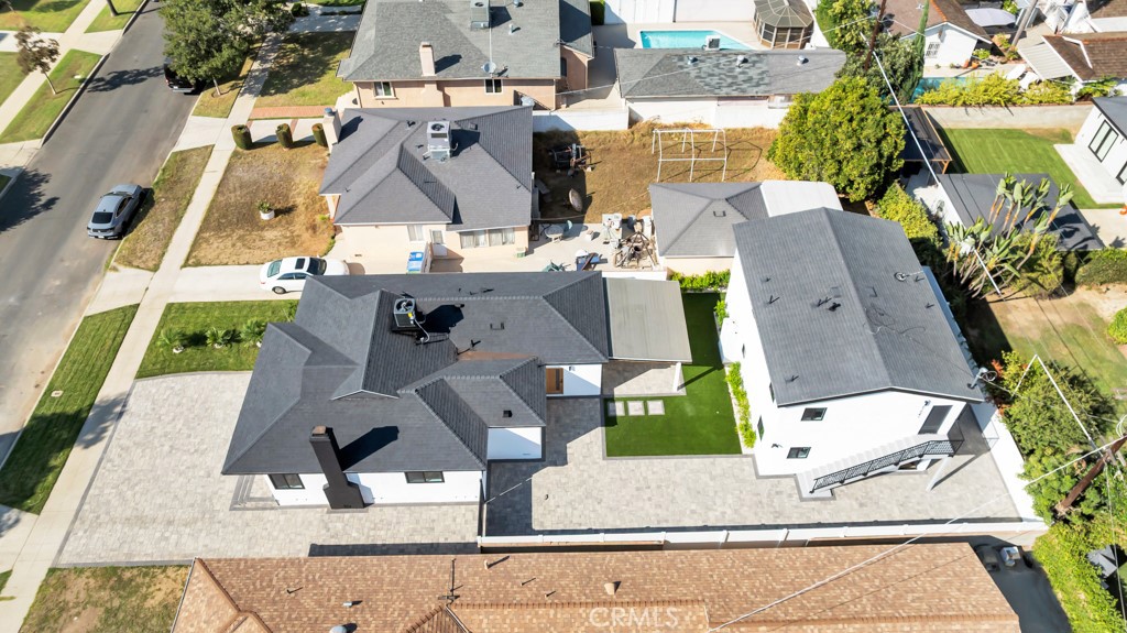 6156 Colbath Avenue Valley Glen, CA 91401 - Photo 58 of 62 an aerial view of residential houses with outdoor space