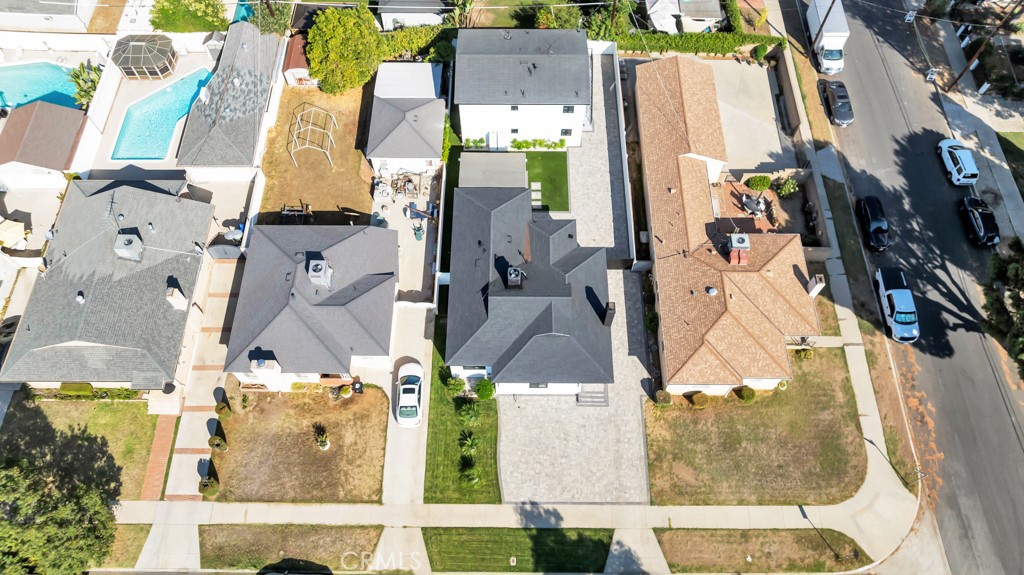 6156 Colbath Avenue Valley Glen, CA 91401 - Photo 62 of 62 an aerial view of residential houses with outdoor space