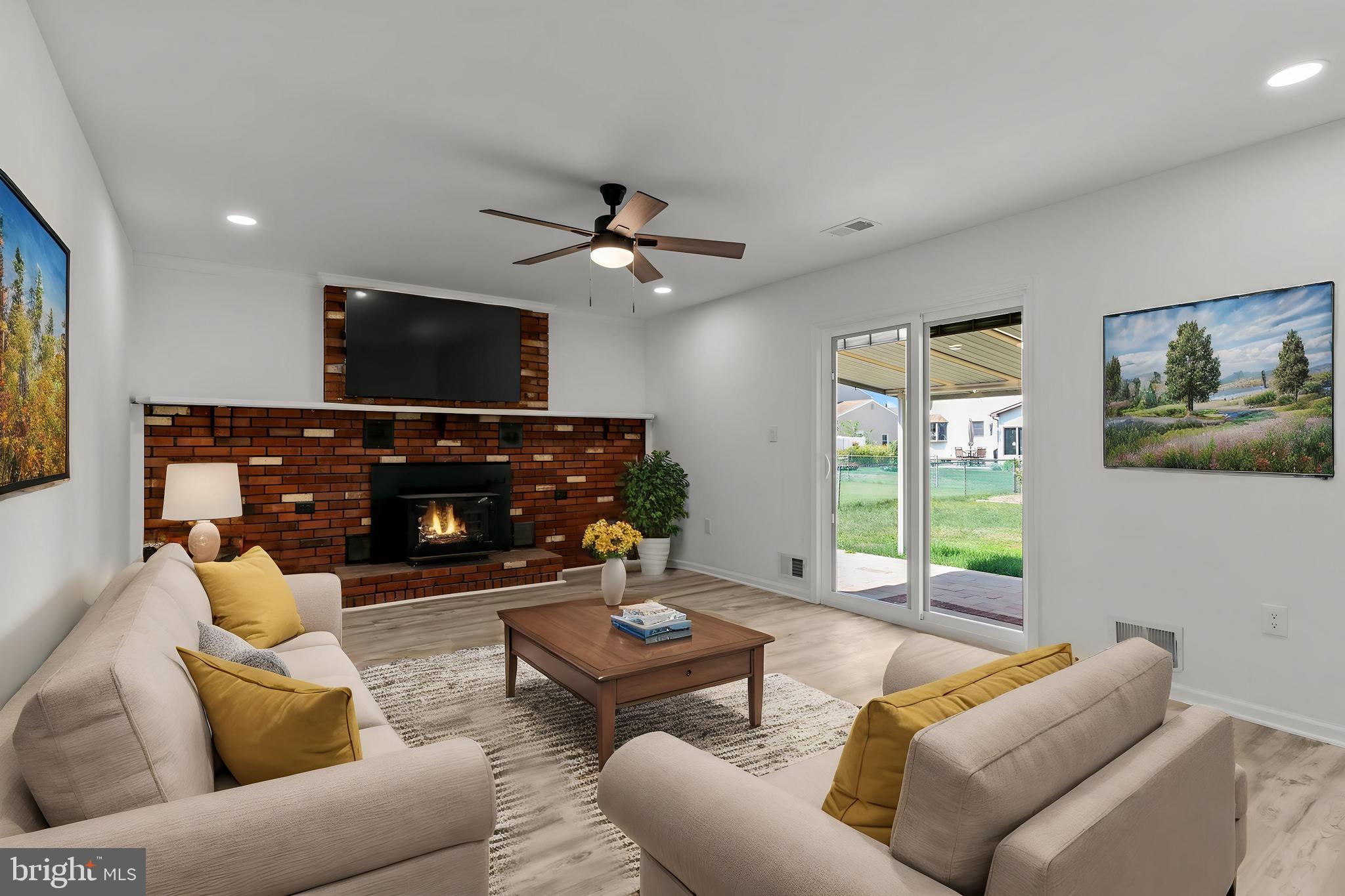 8 Robin Hood Drive Levittown, PA 19054 - Photo 18 of 49 Virtually Staged Living Room 2