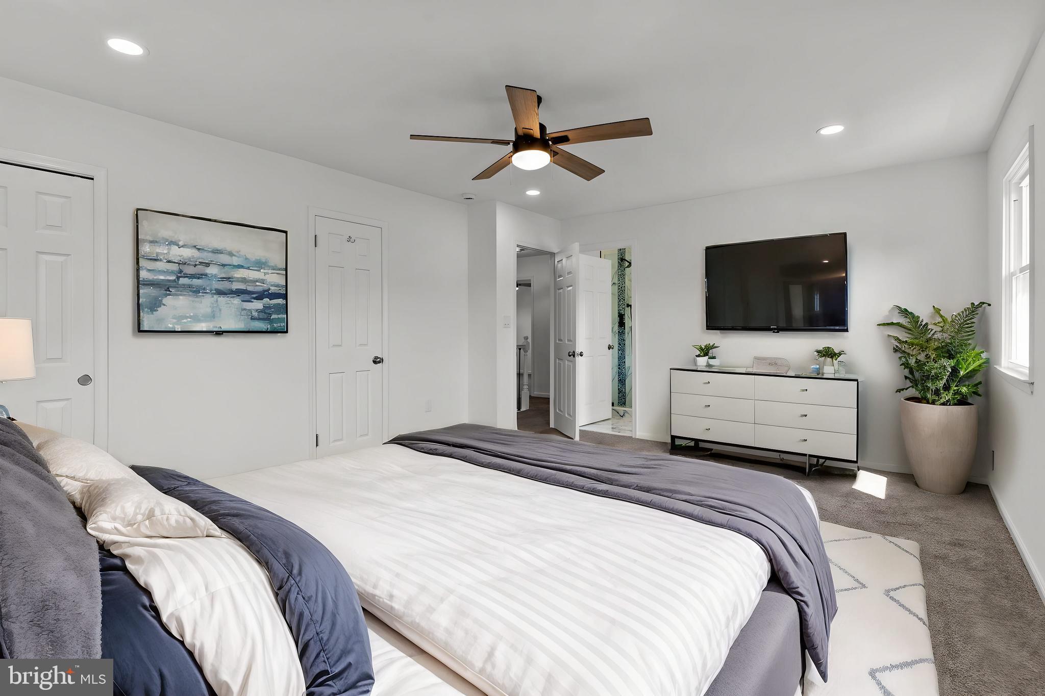 8 Robin Hood Drive Levittown, PA 19054 - Photo 23 of 49 Virtually Staged Primary Bedroom