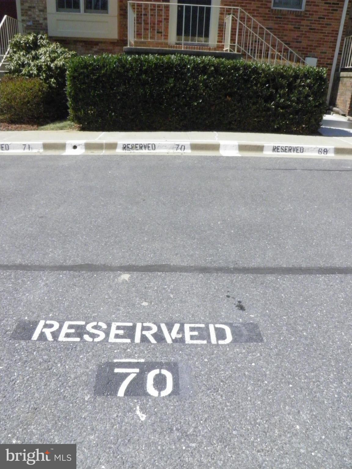 11 Grove Ridge Court, Unit 70 Rockville, MD 20852 - Photo 20 of 25 Parking Space #70