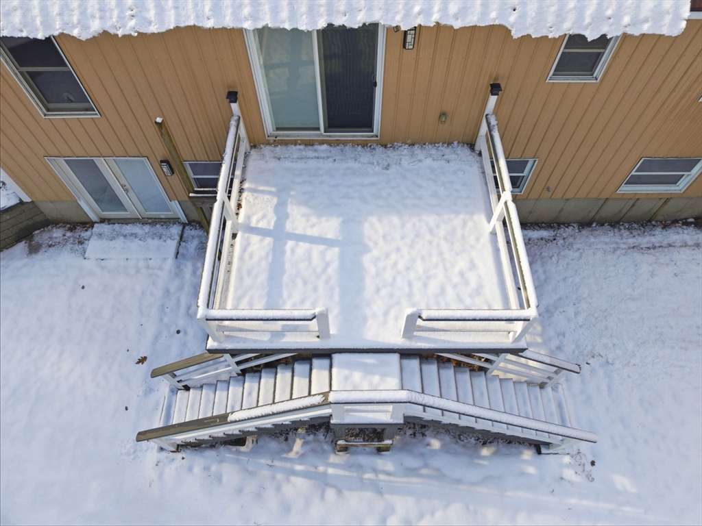 235 Crouch Road Warren, MA 01092 - Photo 39 of 42 a view of backyard with wooden floor