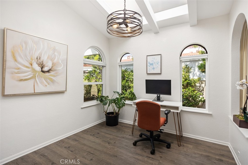 32321 Azores Road Dana Point, CA 92629 - Photo 8 of 30 a view of a workspace with furniture and a window