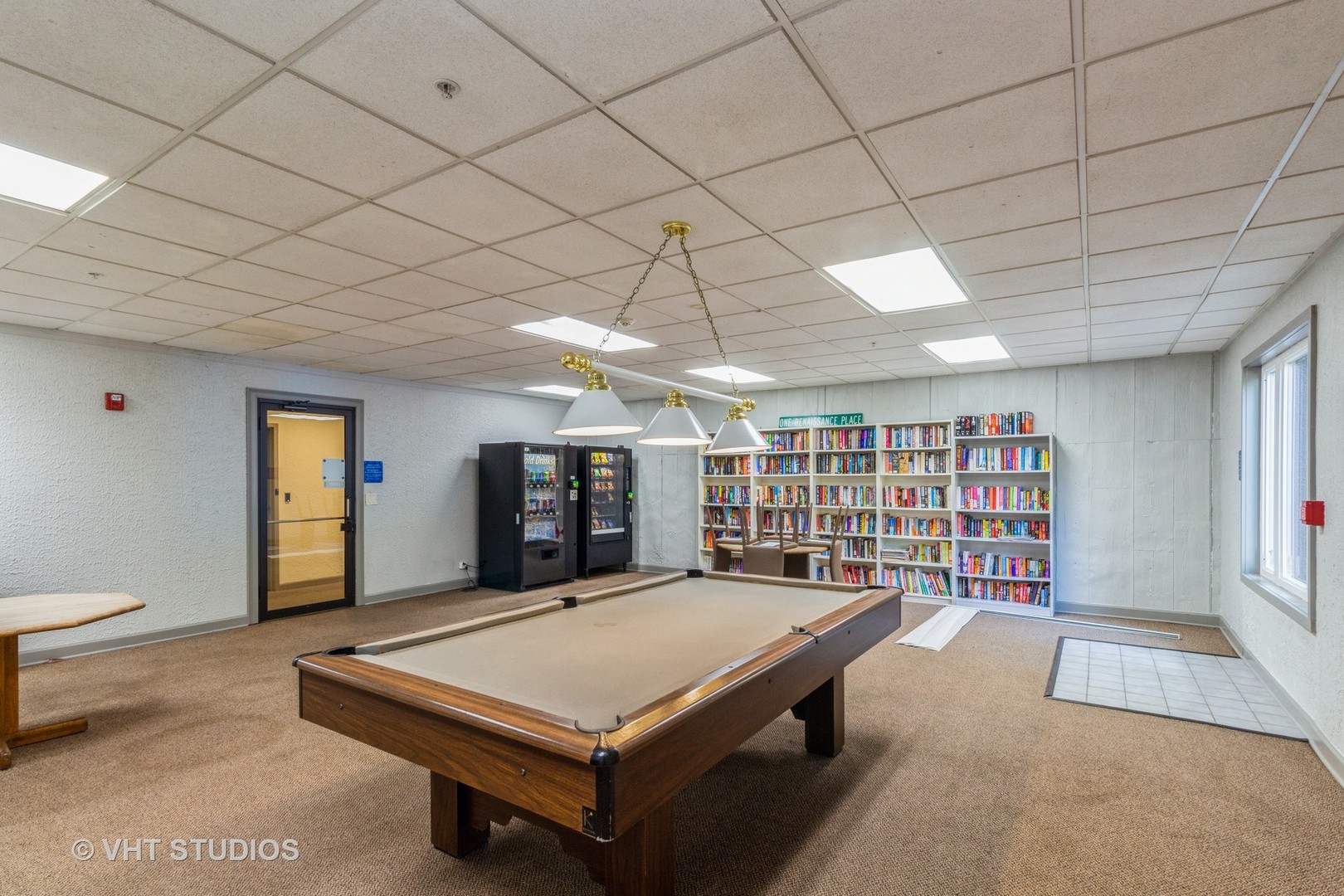 1 Renaissance Place, Unit 1117 Palatine, IL 60067 - Photo 17 of 20 a room with pool table and windows