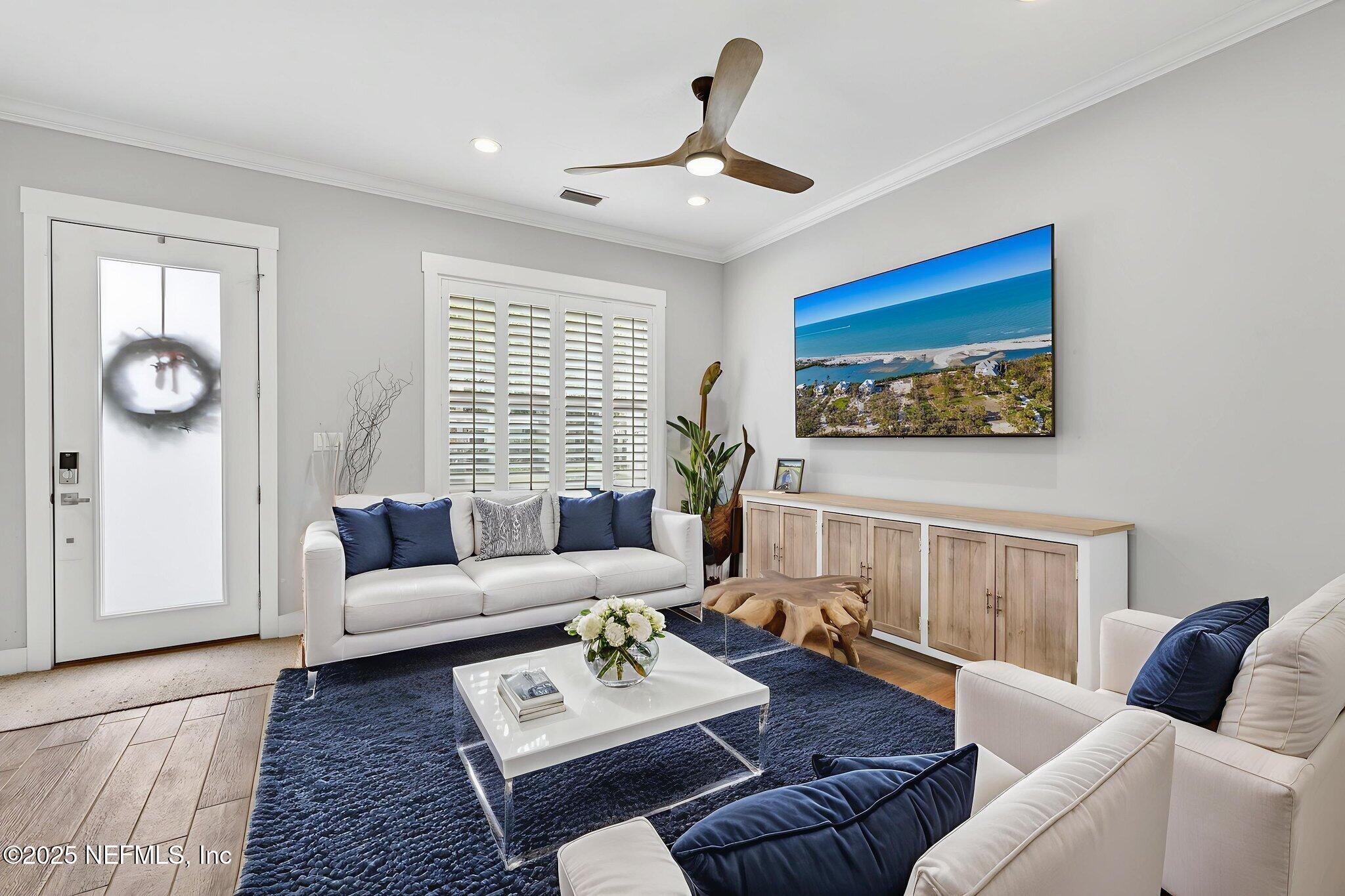 230 Davis Street Neptune Beach, FL 32266 - Photo 8 of 33 5-Living Room 2 of 4 virtually staged