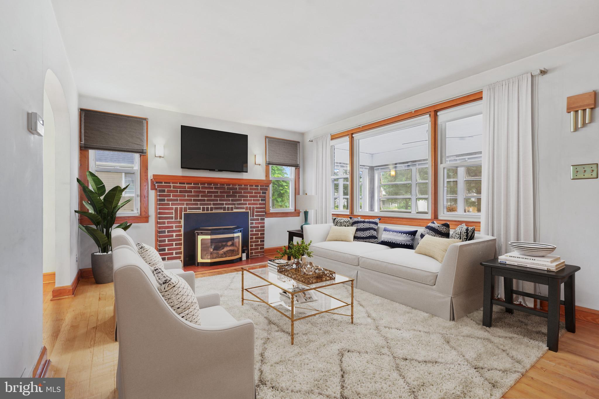 1054 Minnetonka Road Severn, MD 21144 - Photo 12 of 84 staged image of living room - great natural light!