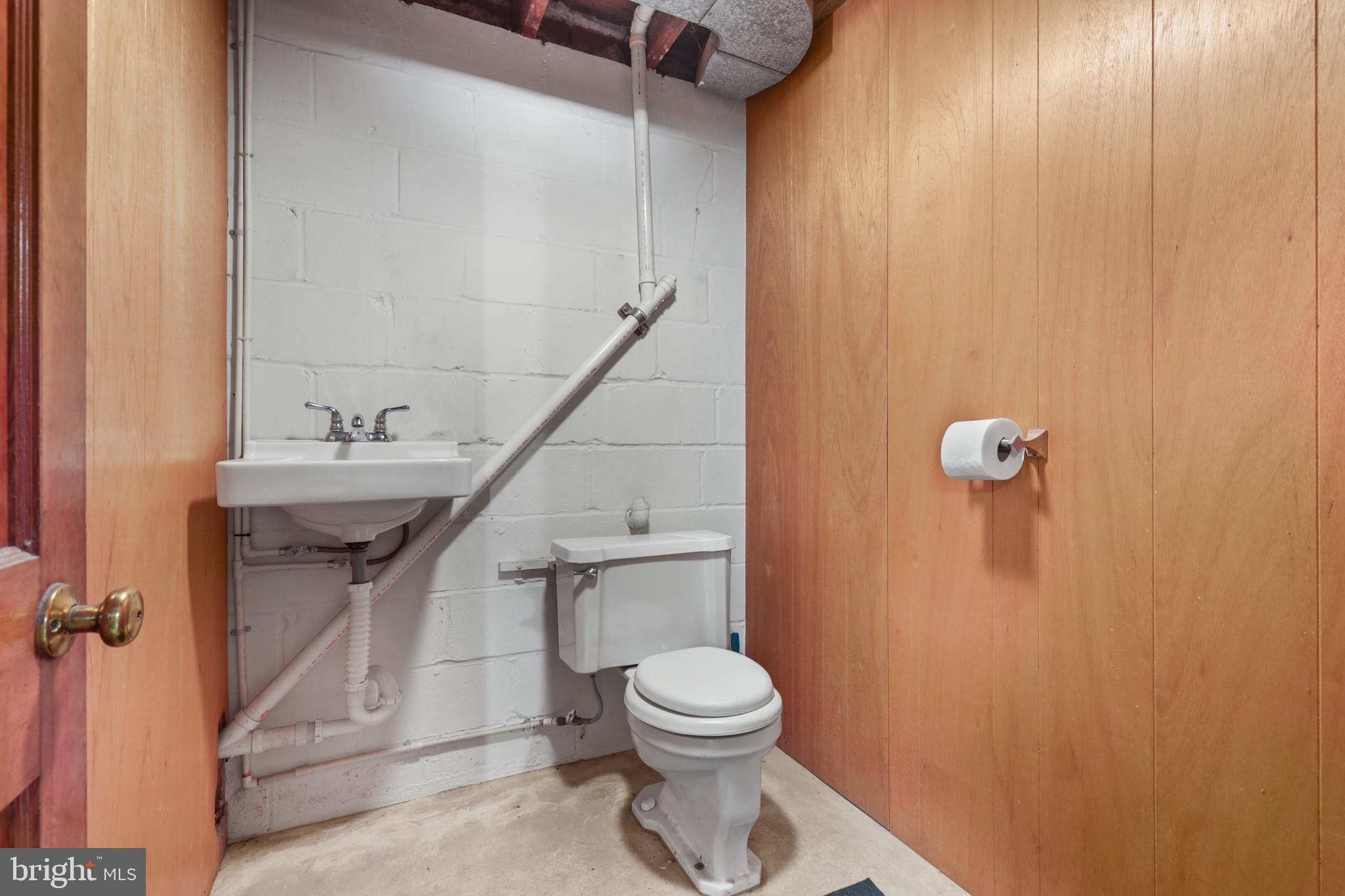 1054 Minnetonka Road Severn, MD 21144 - Photo 64 of 84 rough half bath with space to enlarge