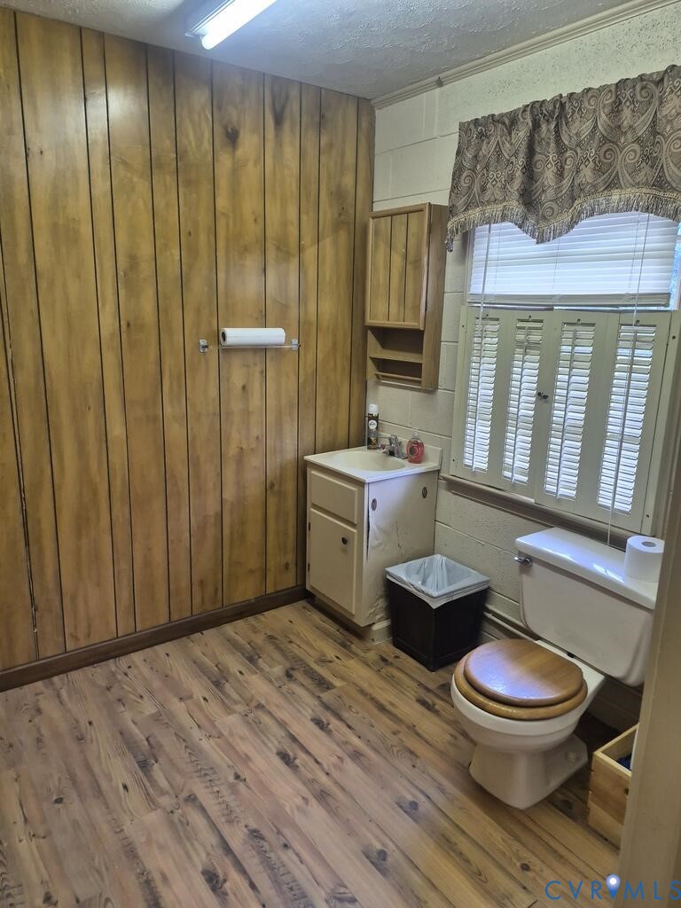 519 Buffalo Heights Road Farmville, VA 23901 - Photo 32 of 38 Wood-finish flooring, wood paneling, white vanity