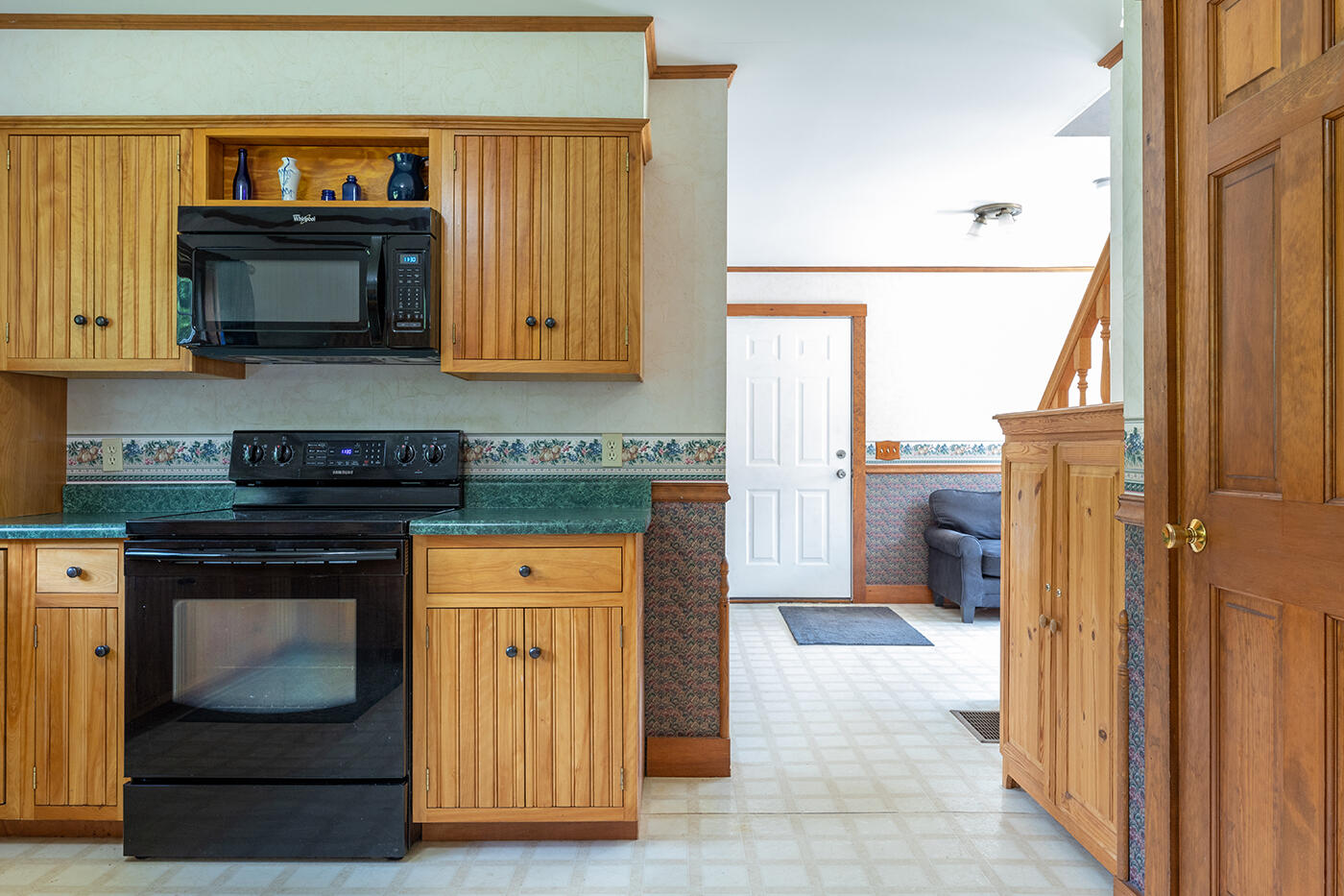 687 Shepard Hill Road Union, ME 04862 - Photo 11 of 43 Kitchen towards sunroom