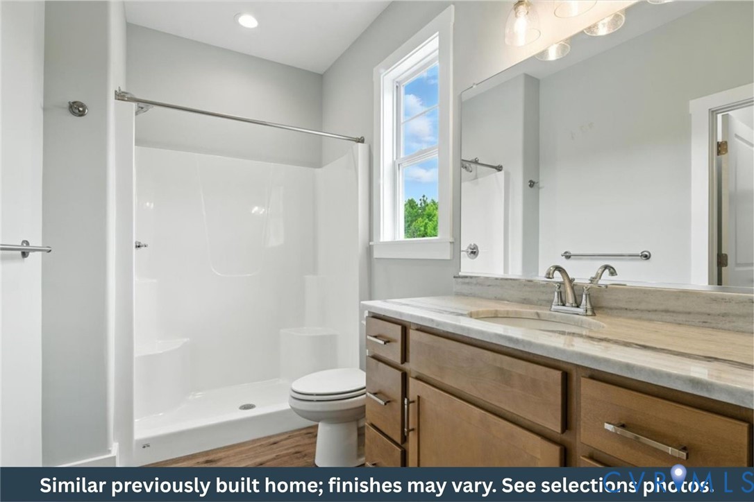 Tbd Lot K Briery Way Road Farmville, VA 23901 - Photo 10 of 18 a bathroom with a sink a toilet and shower