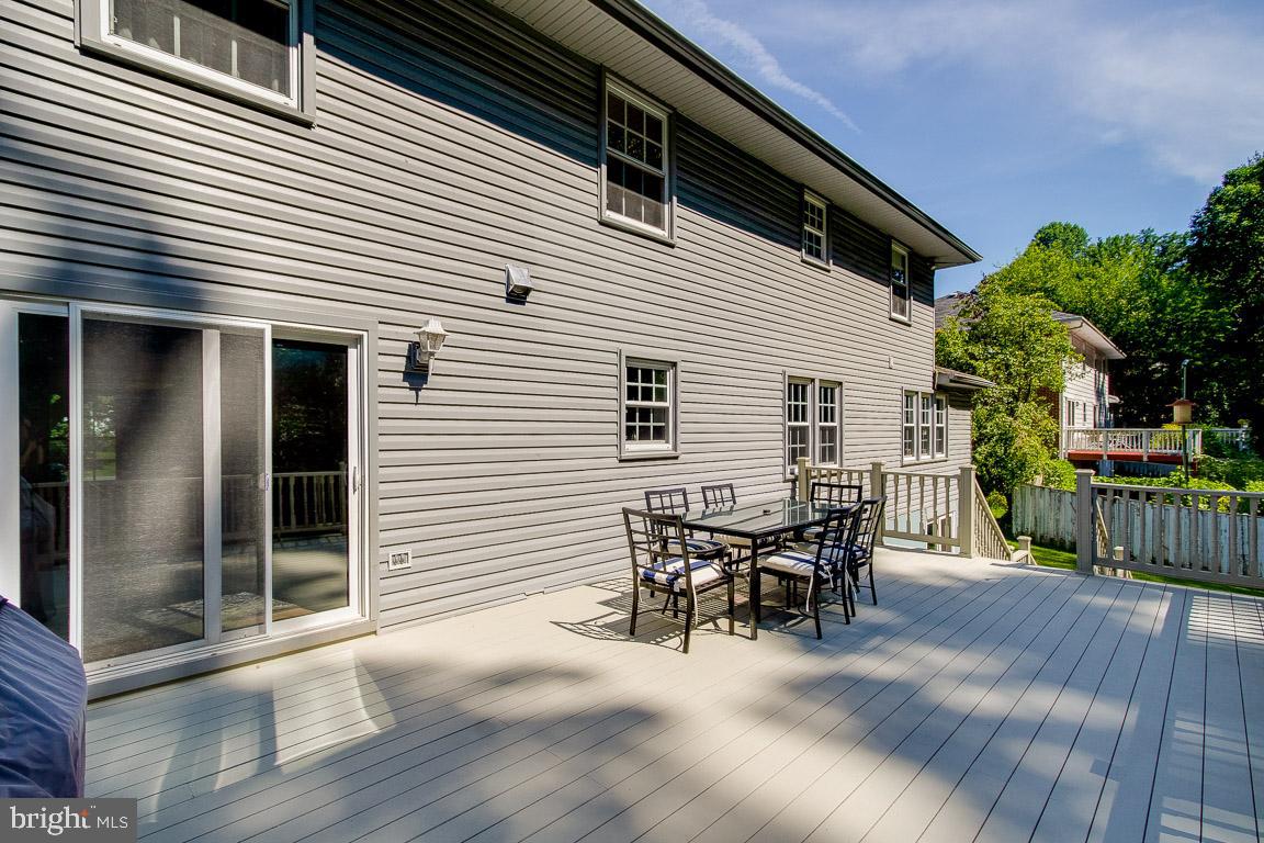734 Ridge Drive McLean, VA 22101 - Photo 8 of 9 Deck is spacious and great for entertaining.