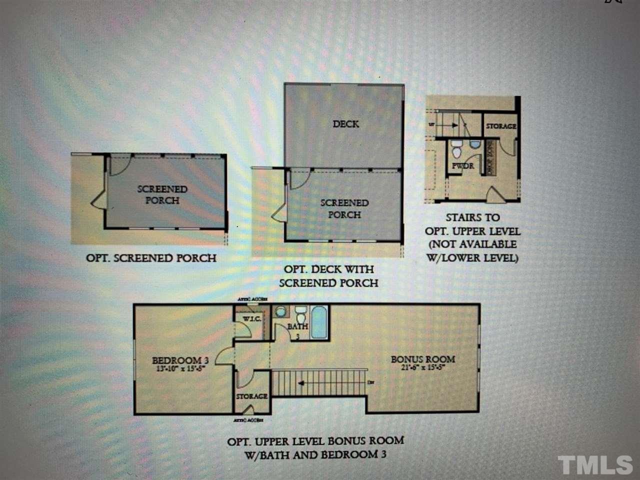 312 Rocking Ranch Court, Unit 15 Cary, NC 27519 - Photo 3 of 10 Second floor finished features 3rd bedroom, full bathroom and bonus room.