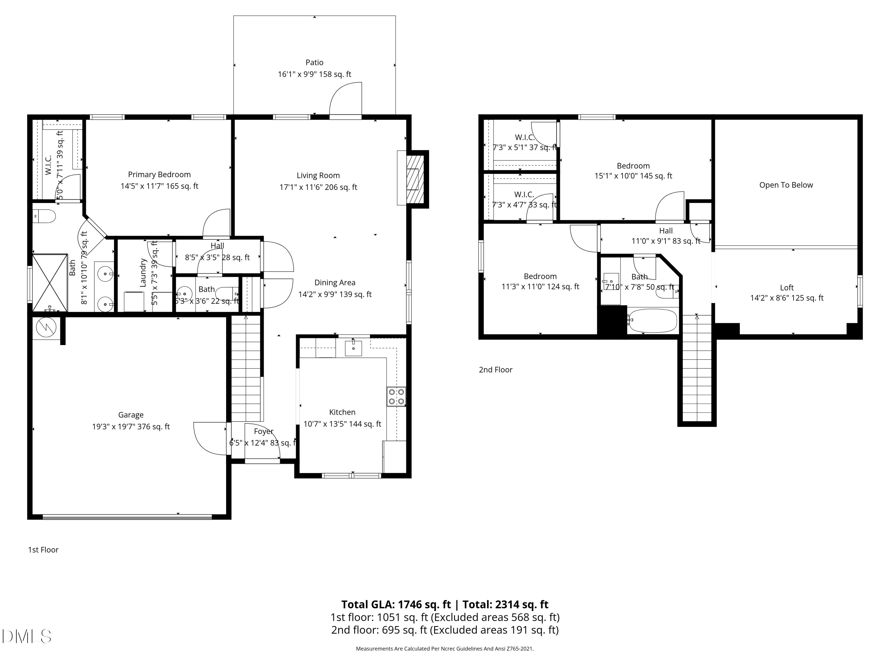 6 Cibola Court Durham, NC 27713 - Photo 30 of 30 a picture of a floor plan