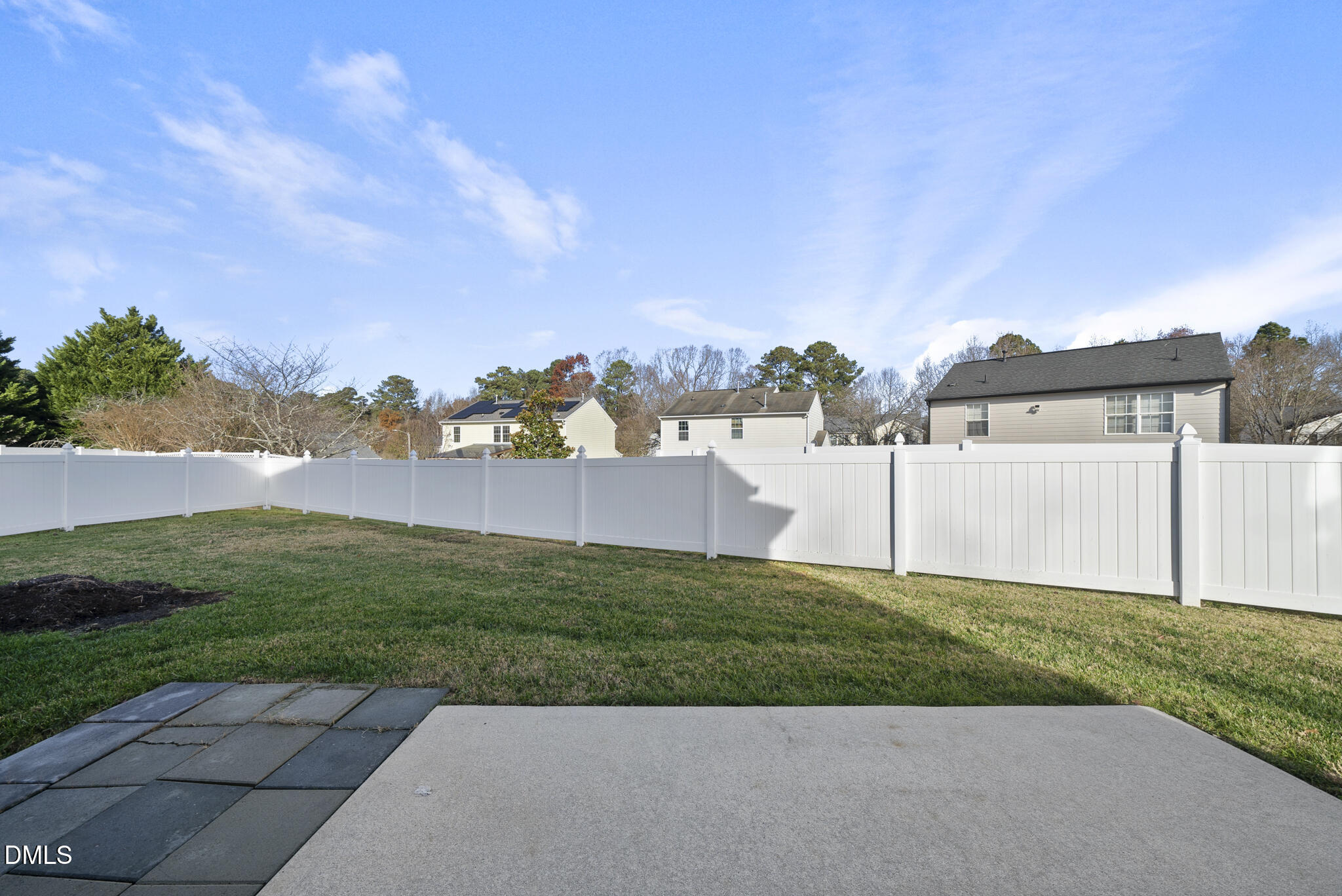 6 Cibola Court Durham, NC 27713 - Photo 27 of 30 a view of a backyard