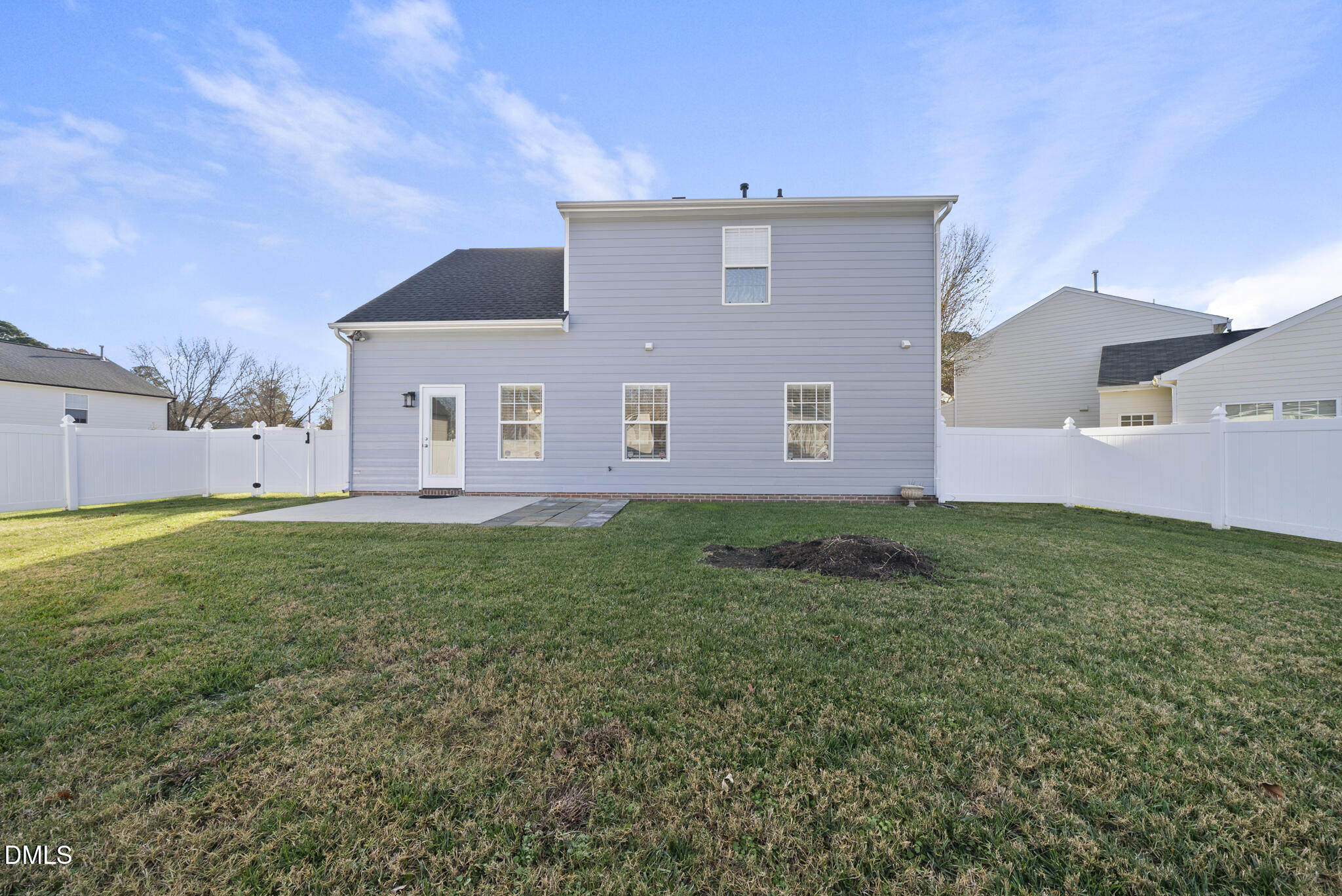 6 Cibola Court Durham, NC 27713 - Photo 29 of 30 a view of a house with a backyard