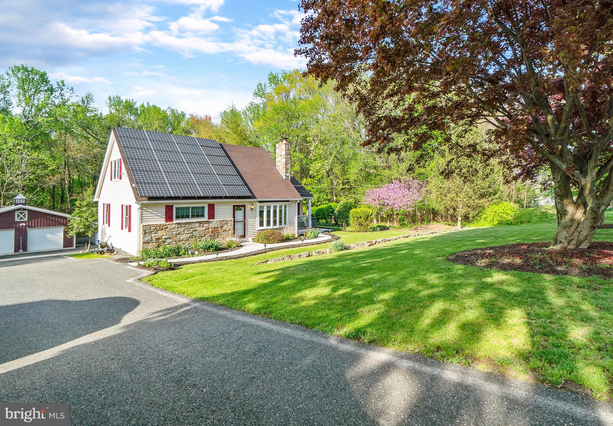 4704 East Joppa Road Perry Hall, MD 21128 - Photo 2 of 47 LARGE DRIVEWAY LEADING TO DETACHED 3 CAR GARAGE!