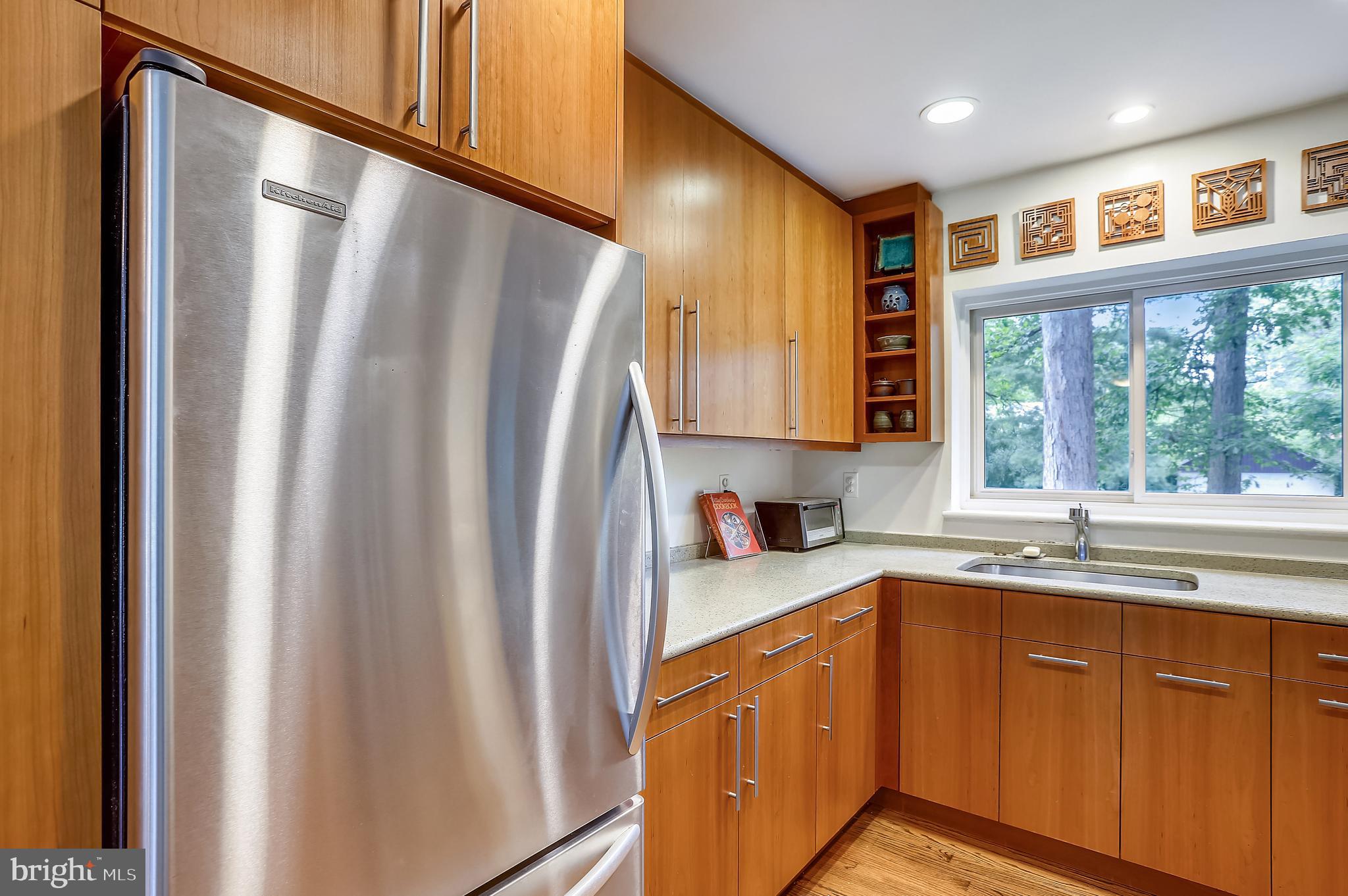 4522 Albion Road College Park, MD 20740 - Photo 12 of 76 Kitchen-stainless appliances & Elmwood Cabinets