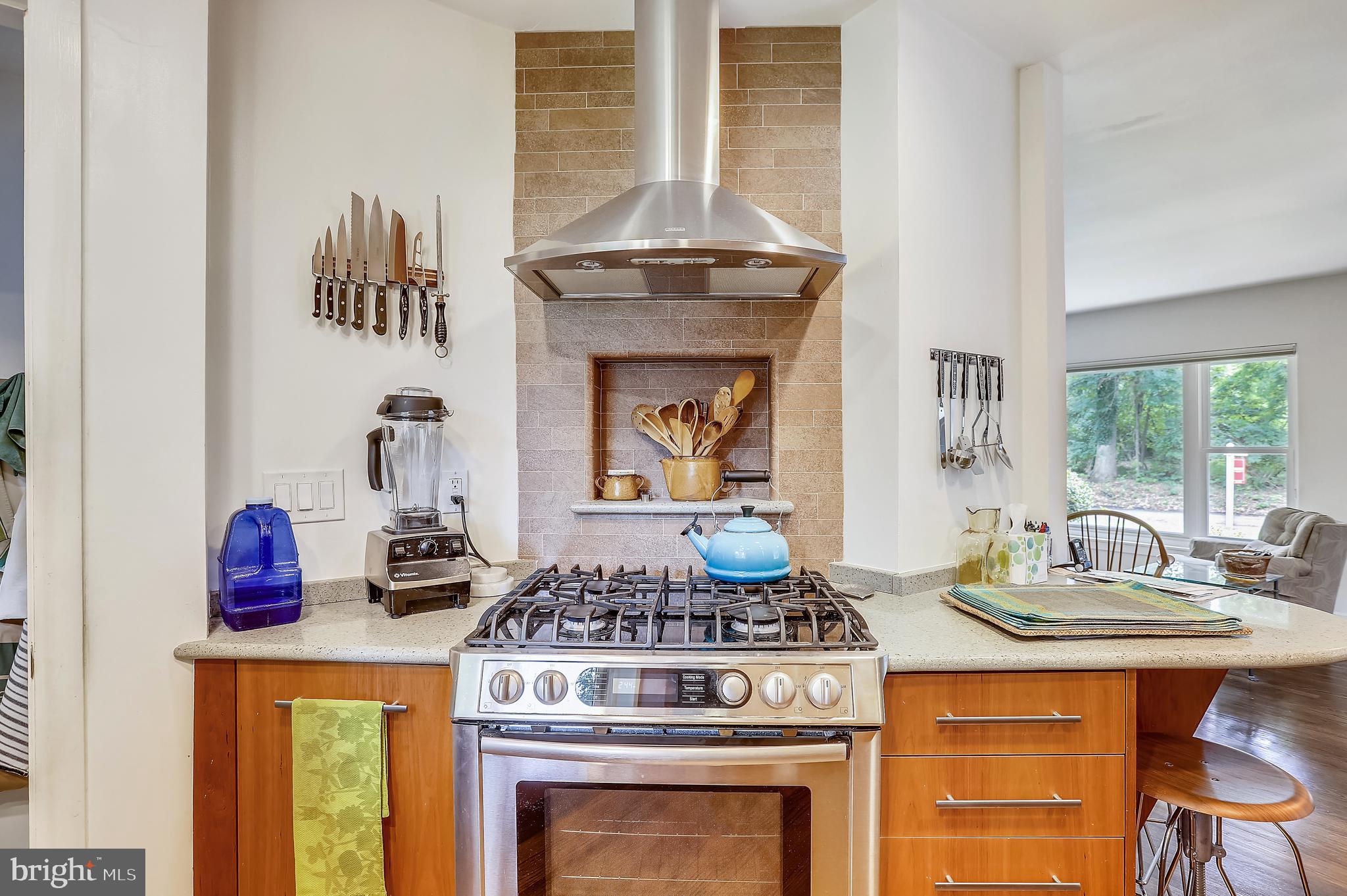 4522 Albion Road College Park, MD 20740 - Photo 14 of 76 Kitchen-Stainless gas stove w/hood