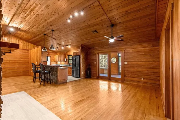 a view of outdoor space with seating space