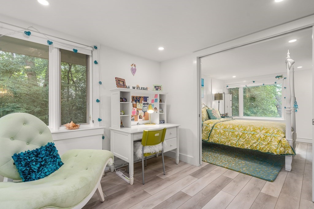 78 Nichols Road Cohasset, MA 02025 - Photo 18 of 23 a living room with a bed and a large window
