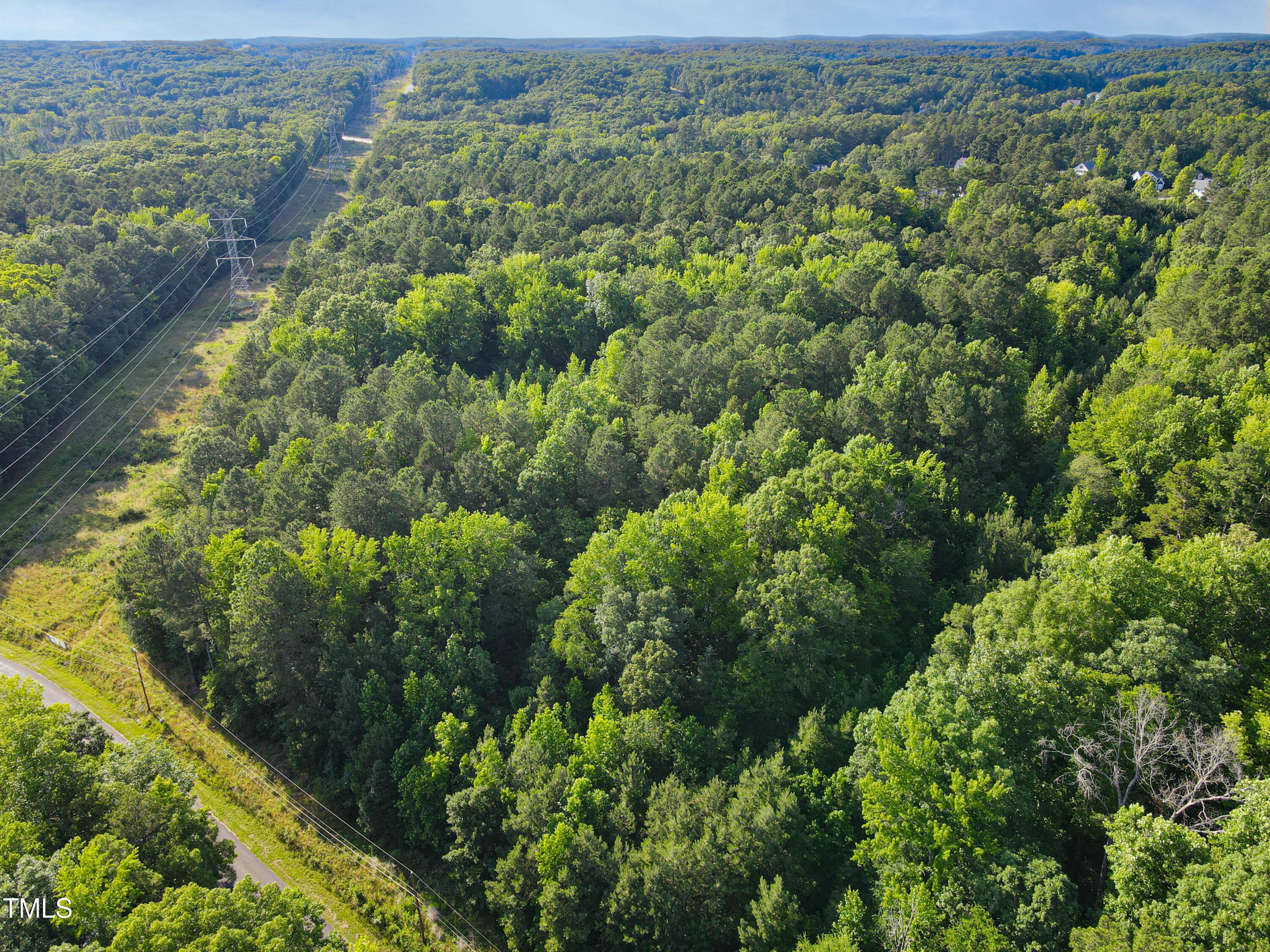 1617 Torredge Road Durham, NC 27712 - Photo 3 of 8 an aerial view of residential houses with outdoor space and trees