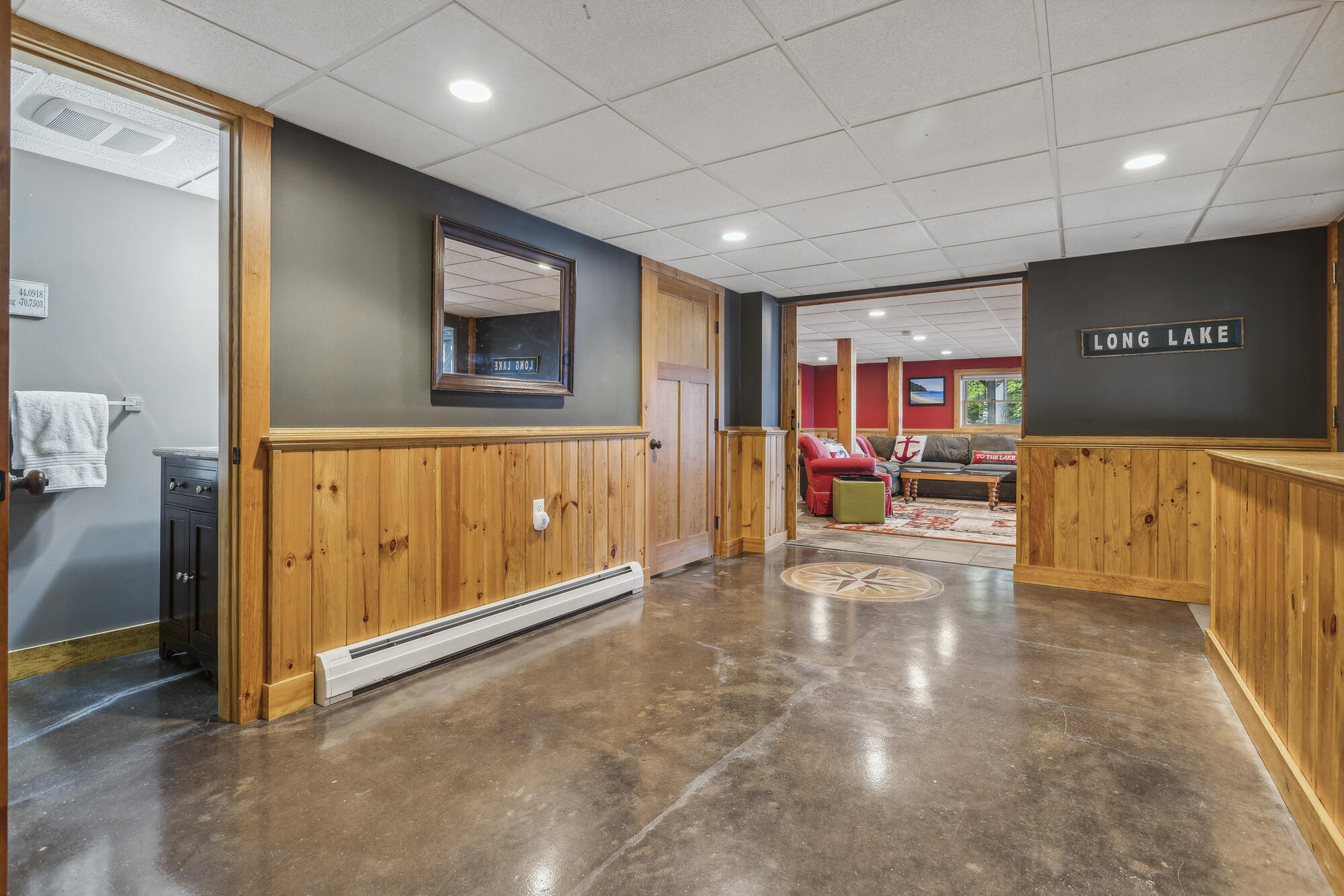 72 Malcolm Road South Bridgton, ME 04009 - Photo 33 of 73 Finished Daylight Basement