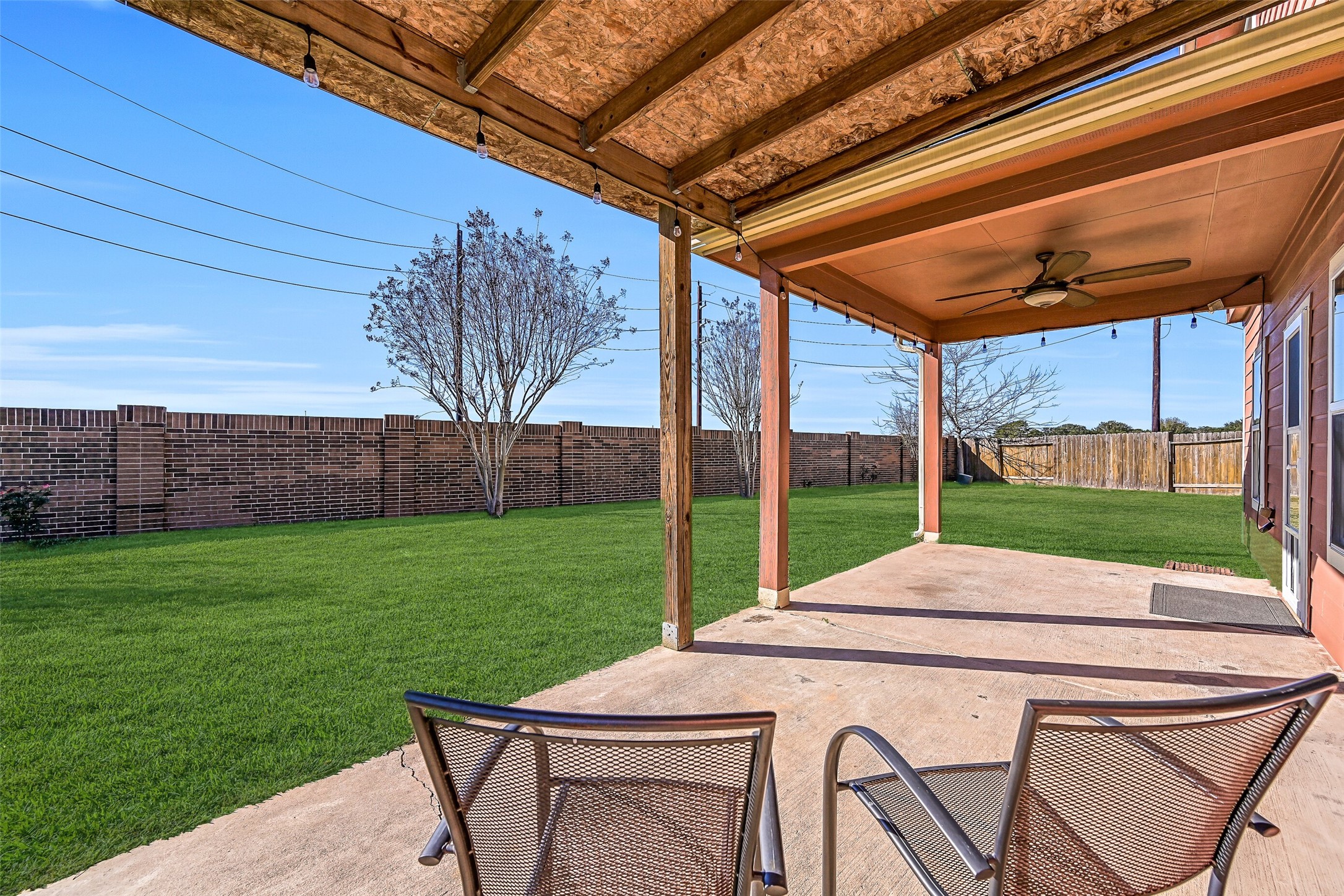 4206 Brightridge Court Rosenberg, TX 77471 - Photo 25 of 27 a view of yard with patio